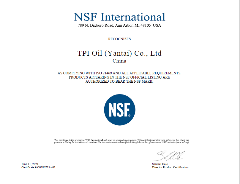 ISO21469公司